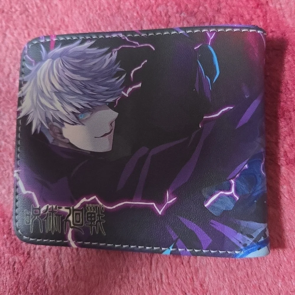 New Gojo Jujutsu Kaisen Anime Manga Leather Wallet